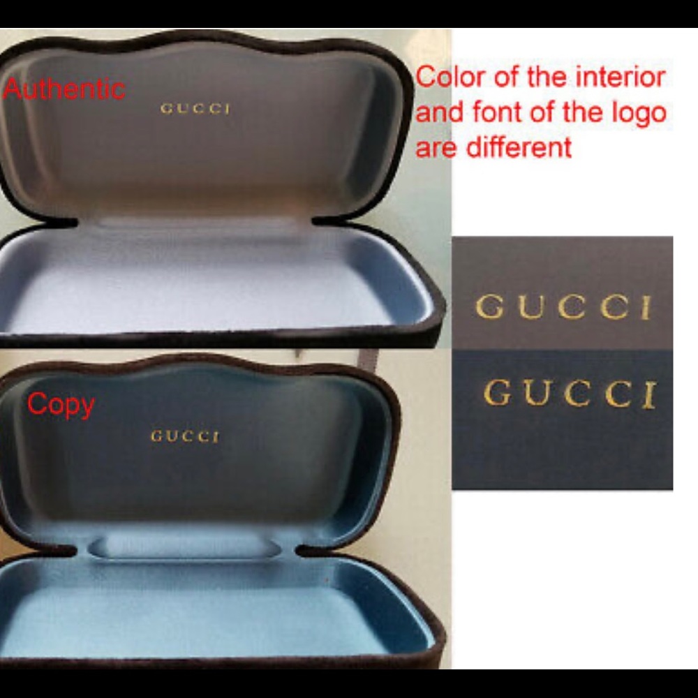 TIPS ON AUTHENTICITY OF GUCCI , CHANEL , VERSACE , ETC SUNGLASSES